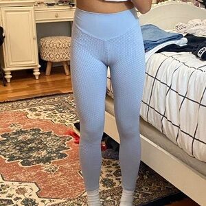 Blue balata butt lift leggings